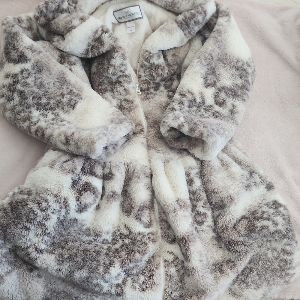 Cozy Faux Fur Kids Coat